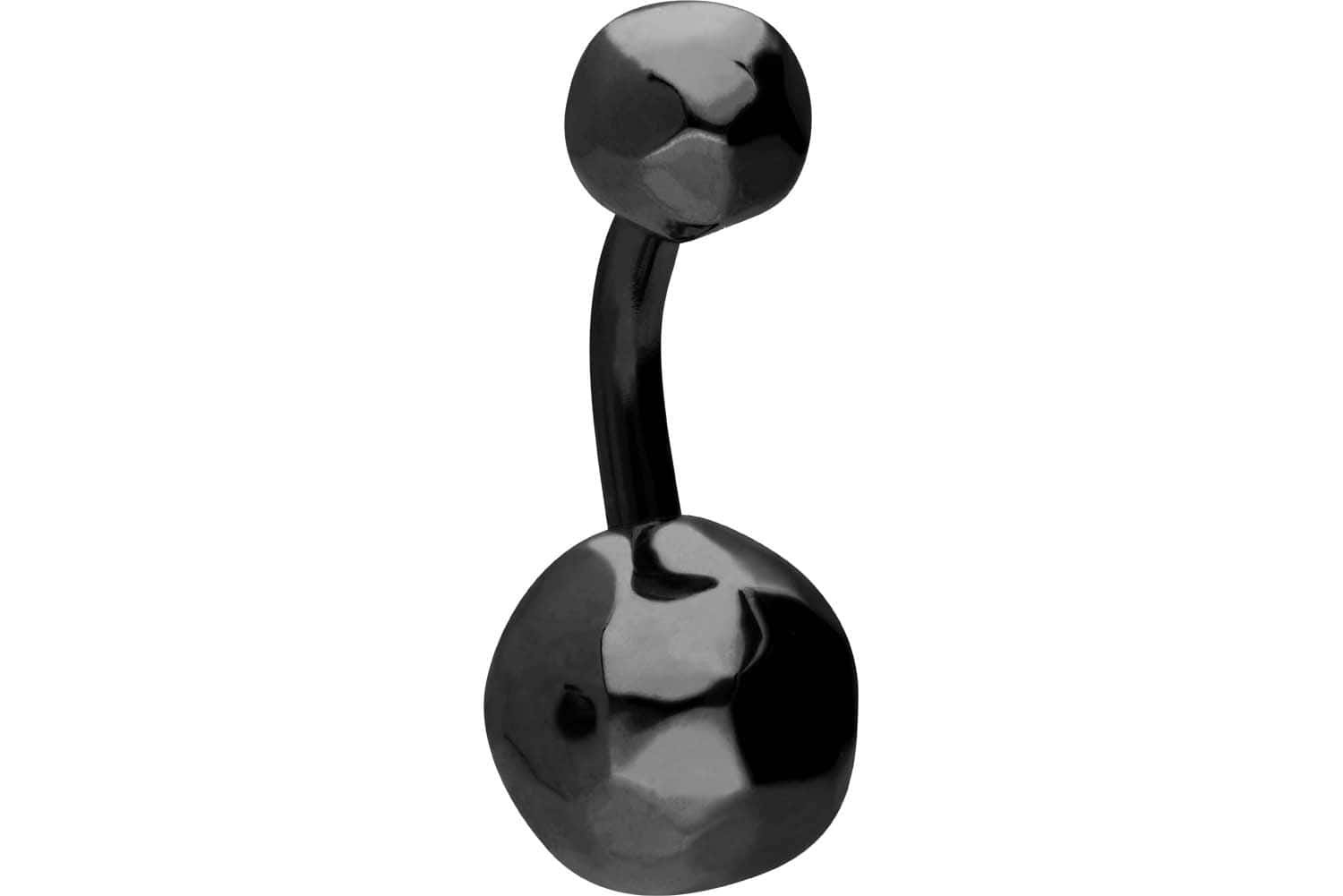 Chirurgenstahl Bananabell Piercing POLYGON-KUGELN